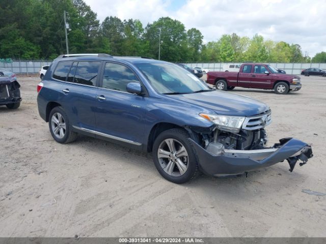 TOYOTA HIGHLANDER 2013 5tdyk3eh0ds103872