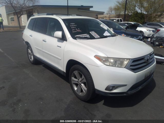 TOYOTA HIGHLANDER 2013 5tdyk3eh0ds108456