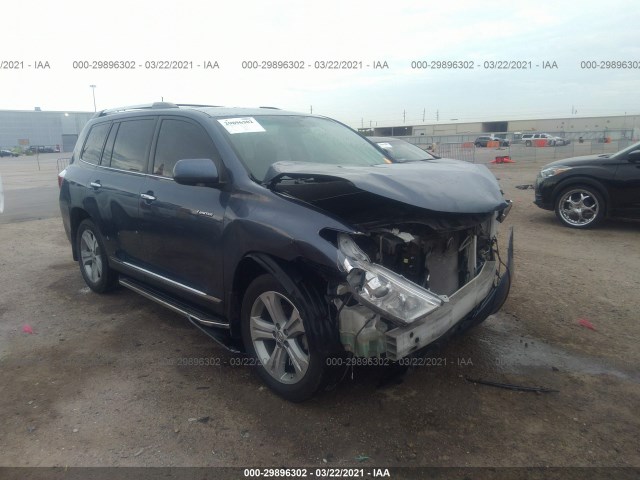 TOYOTA HIGHLANDER 2013 5tdyk3eh0ds112961