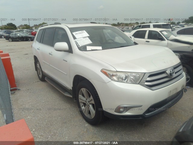 TOYOTA HIGHLANDER 2013 5tdyk3eh0ds132059