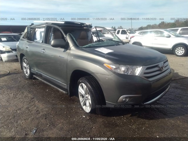 TOYOTA HIGHLANDER 2013 5tdyk3eh0ds138489