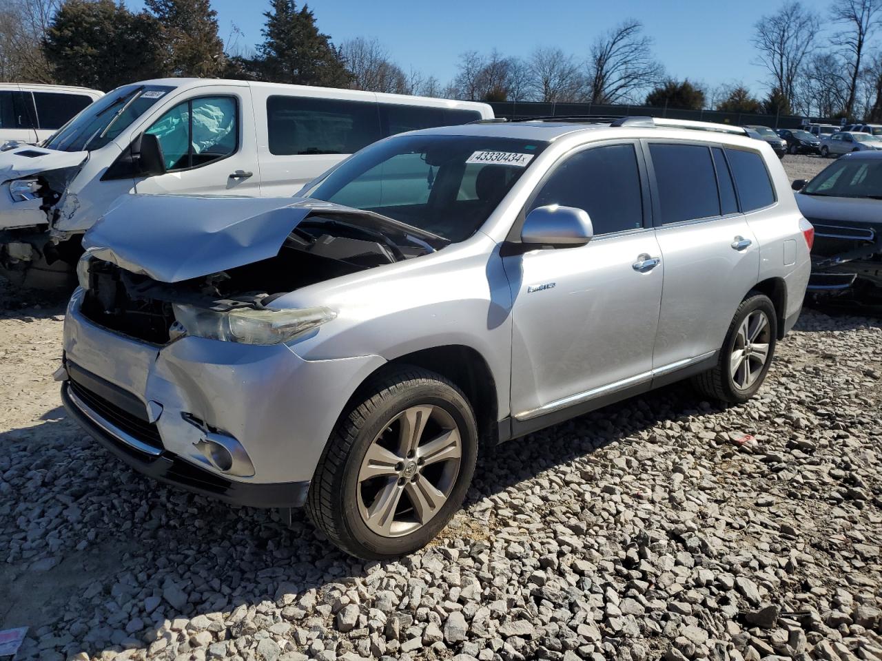 TOYOTA HIGHLANDER 2011 5tdyk3eh1bs039547