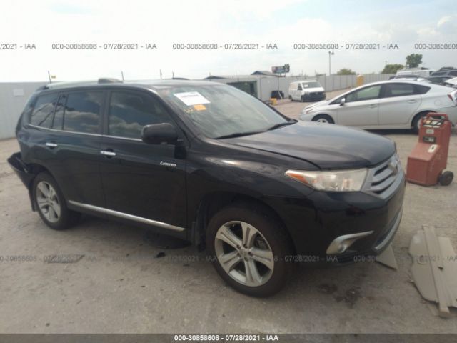 TOYOTA HIGHLANDER 2012 5tdyk3eh1cs052591