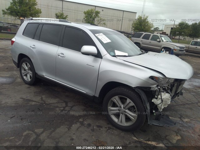 TOYOTA HIGHLANDER 2012 5tdyk3eh1cs088765