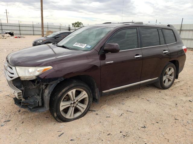 TOYOTA HIGHLANDER 2013 5tdyk3eh1ds112628