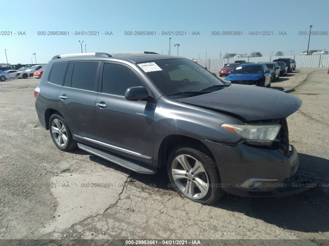 TOYOTA HIGHLANDER 2013 5tdyk3eh1ds132880