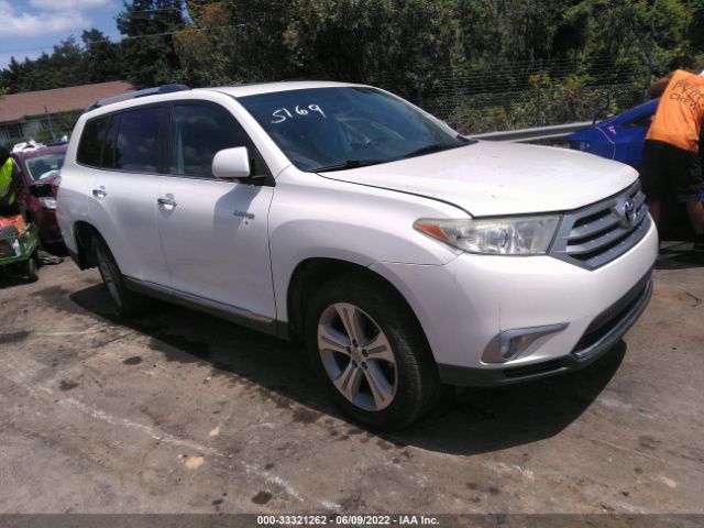 TOYOTA HIGHLANDER 2011 5tdyk3eh2bs025169