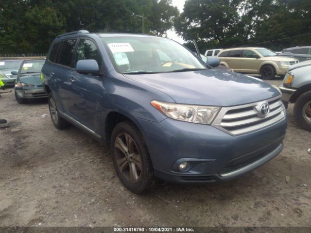 TOYOTA HIGHLANDER 2011 5tdyk3eh2bs045177