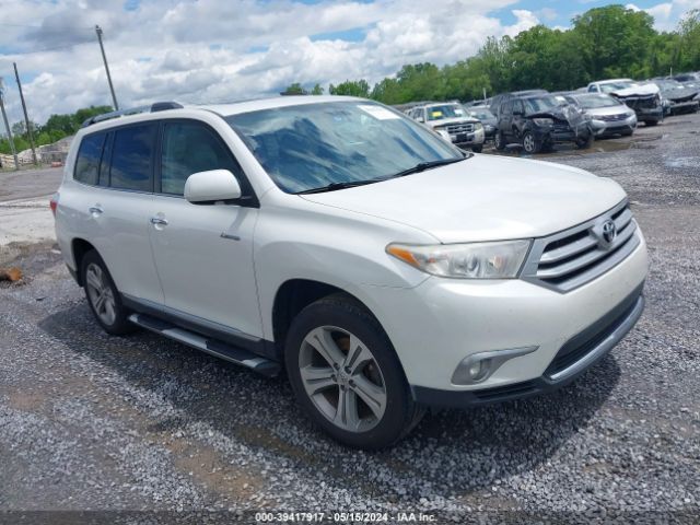 TOYOTA HIGHLANDER 2011 5tdyk3eh2bs049696