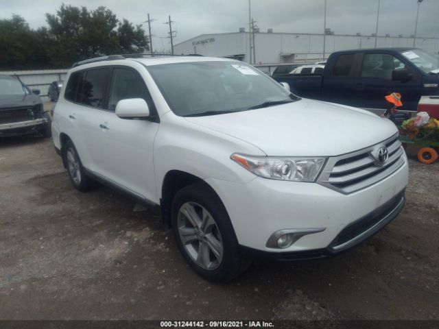 TOYOTA HIGHLANDER 2012 5tdyk3eh2cs067715