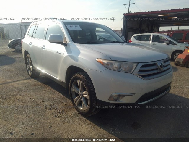 TOYOTA HIGHLANDER 2012 5tdyk3eh2cs082411