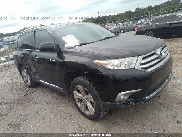 TOYOTA HIGHLANDER 2013 5tdyk3eh2ds089702