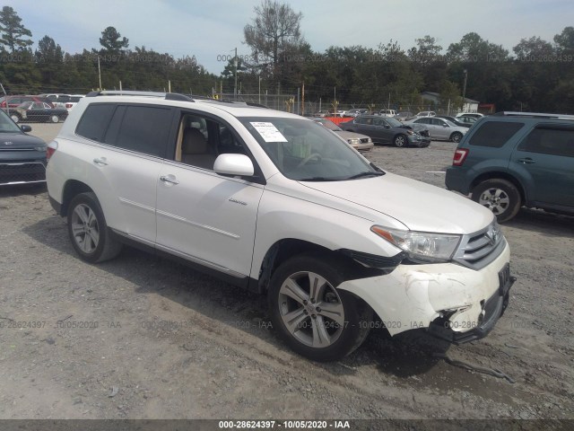 TOYOTA HIGHLANDER 2013 5tdyk3eh2ds095354