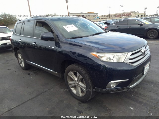 TOYOTA HIGHLANDER 2013 5tdyk3eh2ds098108