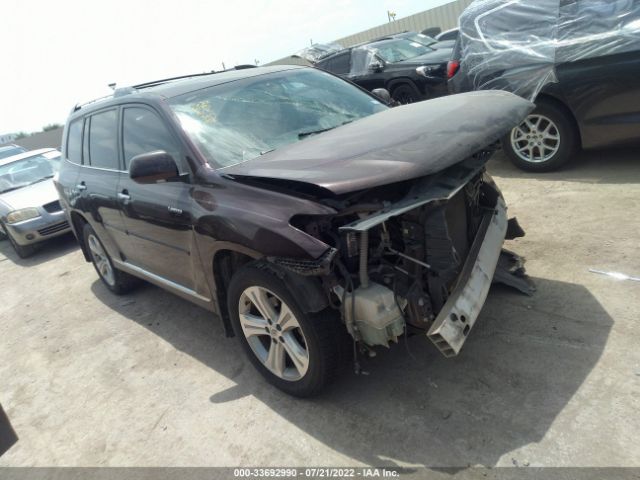 TOYOTA HIGHLANDER 2013 5tdyk3eh2ds125386