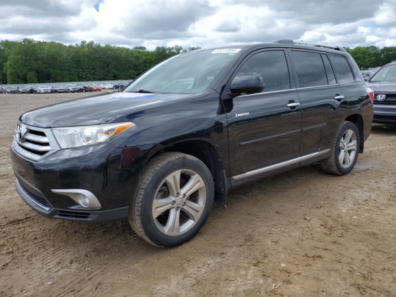 TOYOTA HIGHLANDER 2013 5tdyk3eh2ds130846