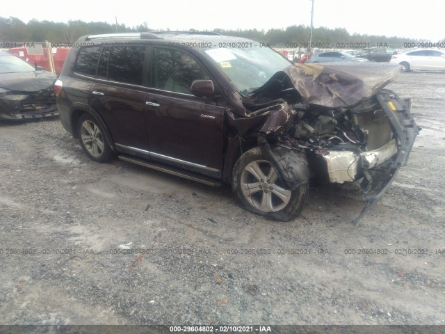 TOYOTA HIGHLANDER 2011 5tdyk3eh3bs046242