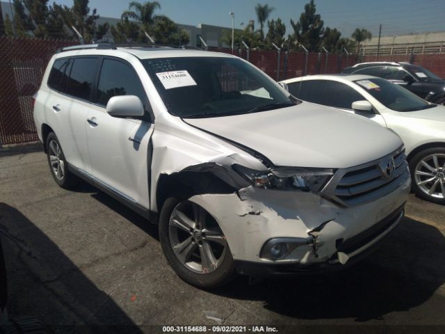 TOYOTA HIGHLANDER 2012 5tdyk3eh3cs063222