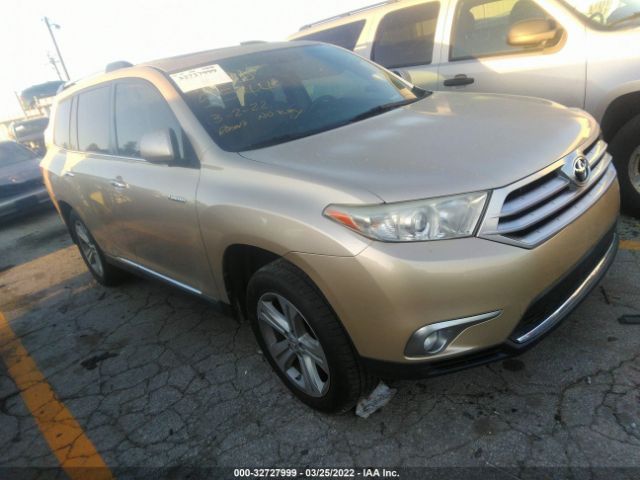 TOYOTA HIGHLANDER 2012 5tdyk3eh3cs085544