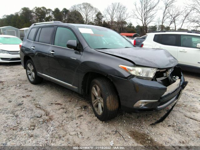 TOYOTA HIGHLANDER 2013 5tdyk3eh3ds097890