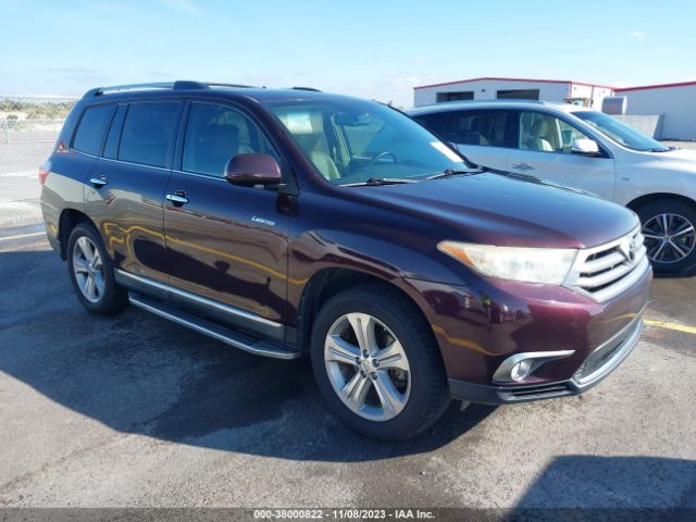 TOYOTA HIGHLANDER 2013 5tdyk3eh3ds117751