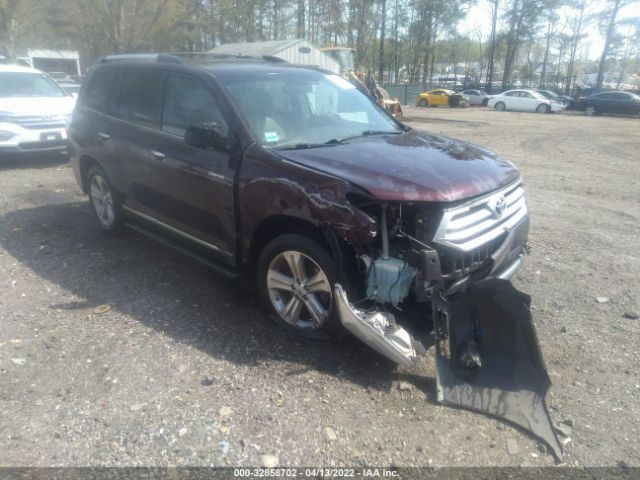 TOYOTA HIGHLANDER 2013 5tdyk3eh3ds138521