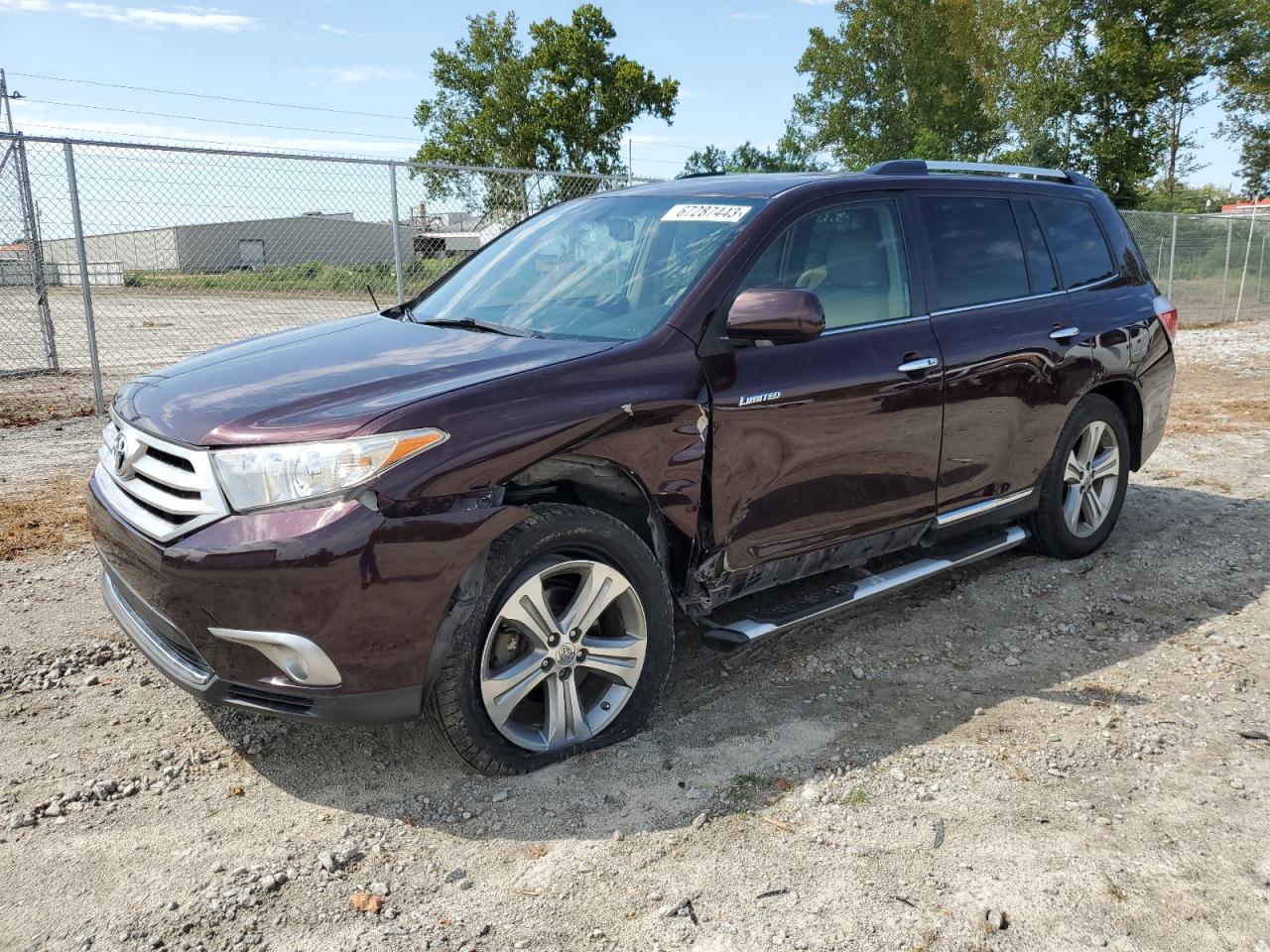 TOYOTA HIGHLANDER 2011 5tdyk3eh4bs033127