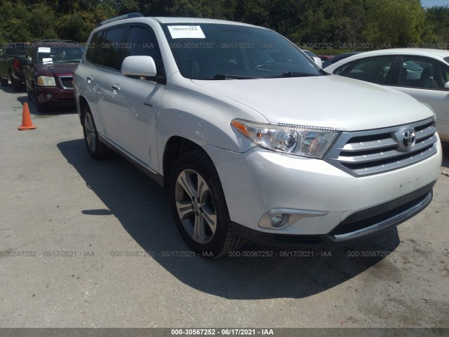 TOYOTA HIGHLANDER 2011 5tdyk3eh4bs040305