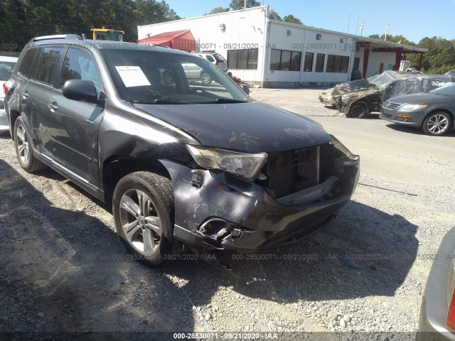 TOYOTA HIGHLANDER 2011 5tdyk3eh4bs040417