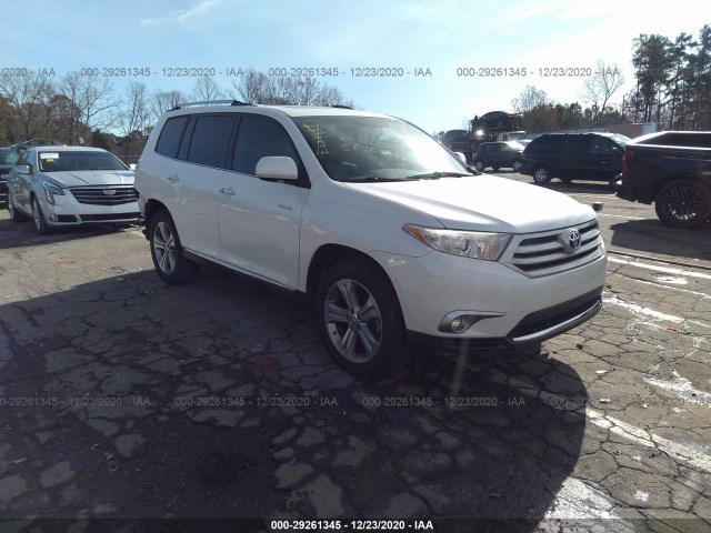 TOYOTA HIGHLANDER 2011 5tdyk3eh4bs040952