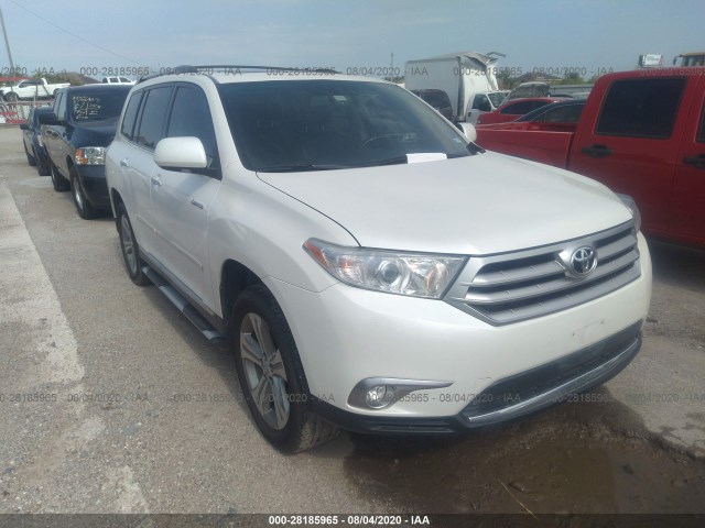 TOYOTA HIGHLANDER 2012 5tdyk3eh4cs058577