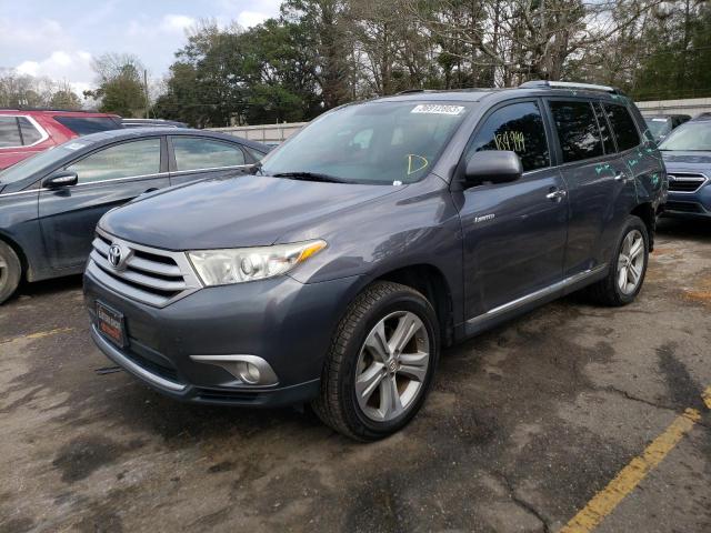 TOYOTA HIGHLANDER 2013 5tdyk3eh4ds101607