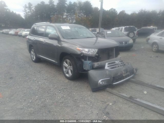 TOYOTA HIGHLANDER 2013 5tdyk3eh4ds115068