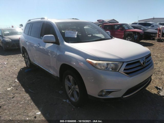 TOYOTA HIGHLANDER 2013 5tdyk3eh4ds125888