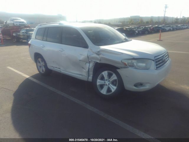 TOYOTA HIGHLANDER 2010 5tdyk3eh5as007912