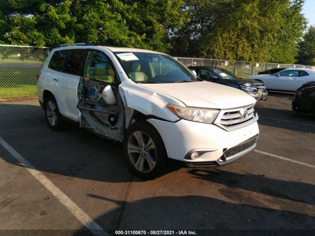 TOYOTA HIGHLANDER 2011 5tdyk3eh5bs026414