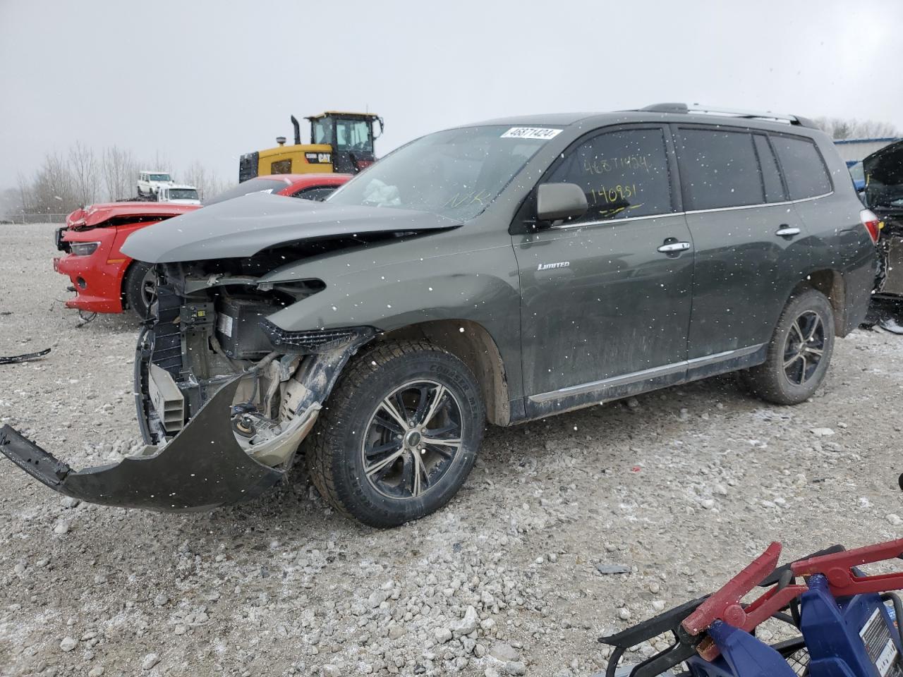 TOYOTA HIGHLANDER 2011 5tdyk3eh5bs029314