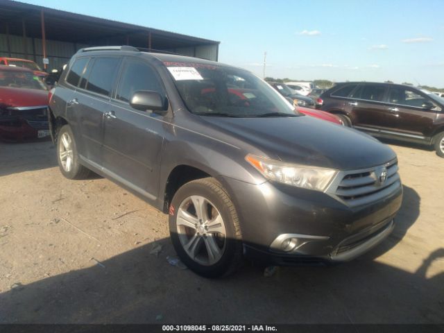 TOYOTA HIGHLANDER 2011 5tdyk3eh5bs038062