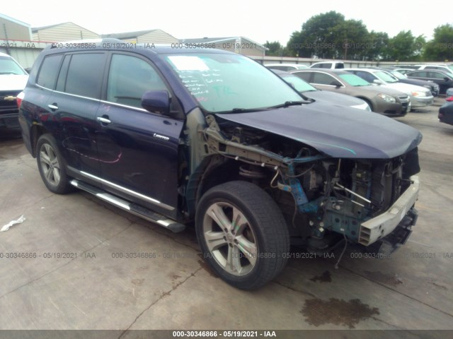 TOYOTA HIGHLANDER 2012 5tdyk3eh5cs054828