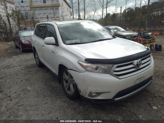 TOYOTA HIGHLANDER 2012 5tdyk3eh5cs064792