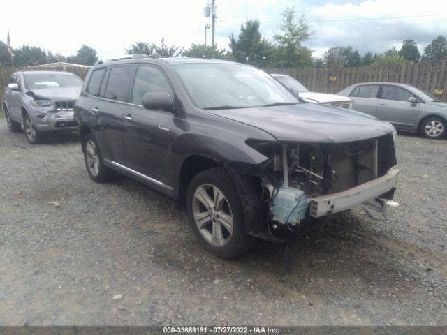 TOYOTA HIGHLANDER 2012 5tdyk3eh5cs066820