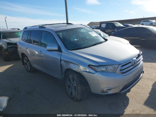 TOYOTA HIGHLANDER 2012 5tdyk3eh5cs069135