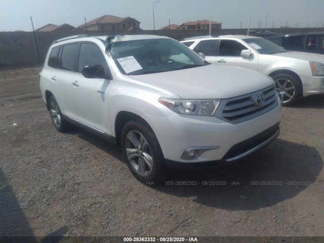 TOYOTA HIGHLANDER 2012 5tdyk3eh5cs074612