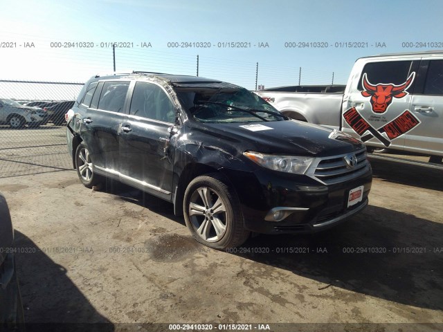 TOYOTA HIGHLANDER 2013 5tdyk3eh5ds119226