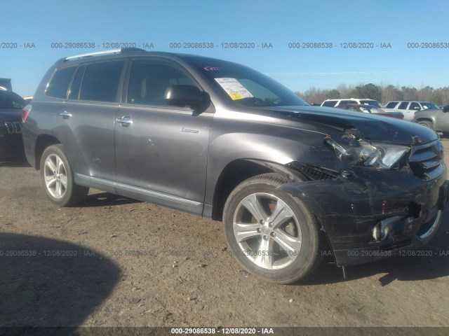 TOYOTA HIGHLANDER 2013 5tdyk3eh5ds124121