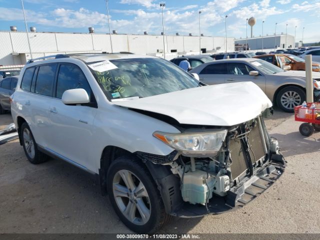 TOYOTA HIGHLANDER 2013 5tdyk3eh5ds126709