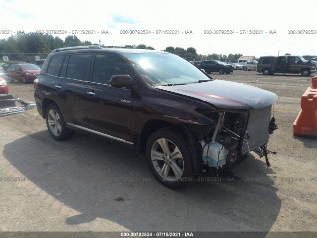 TOYOTA HIGHLANDER 2013 5tdyk3eh5ds138178