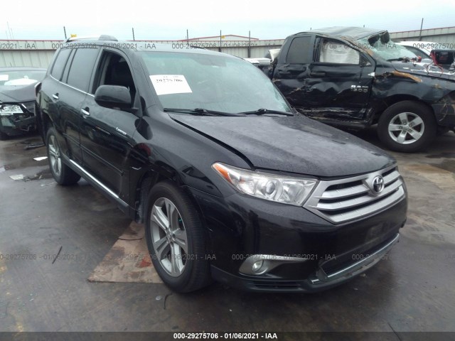 TOYOTA HIGHLANDER 2011 5tdyk3eh6bs035333