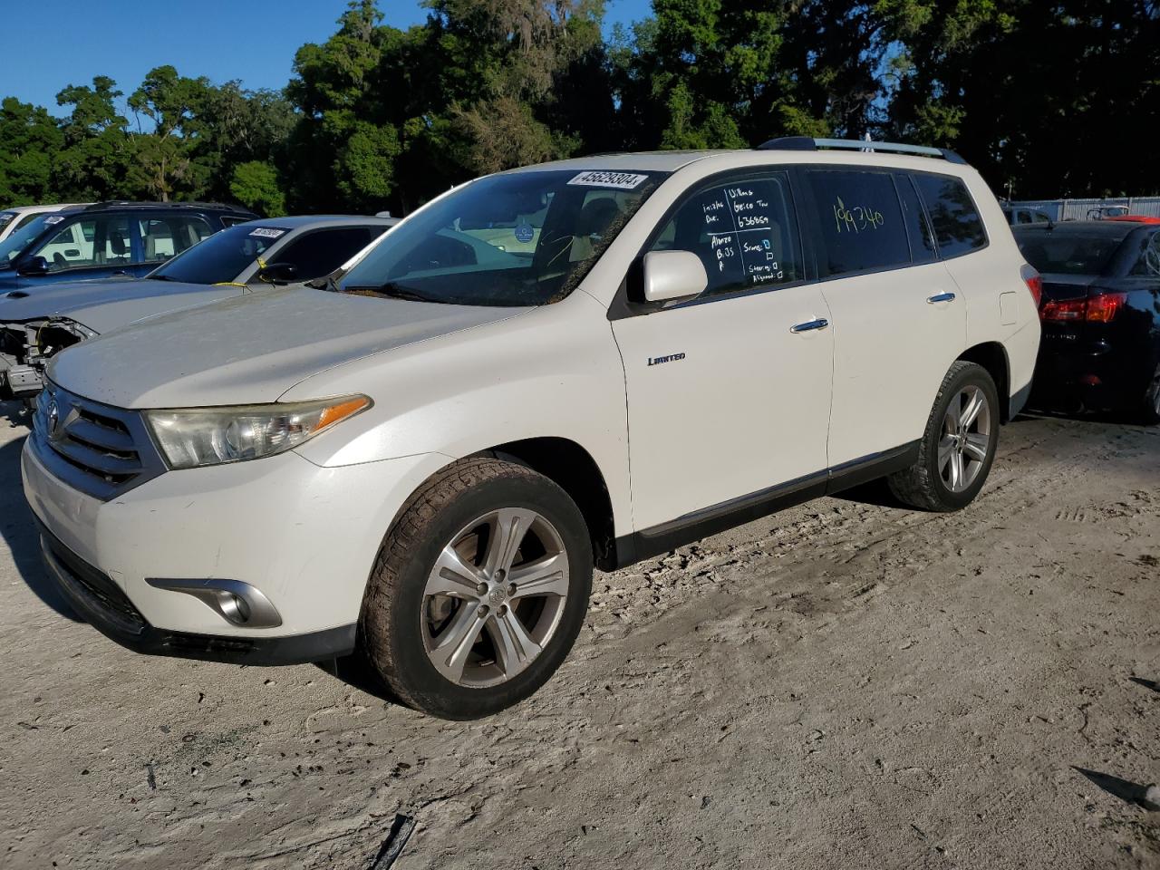 TOYOTA HIGHLANDER 2011 5tdyk3eh6bs042184