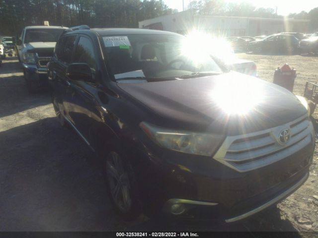 TOYOTA HIGHLANDER 2012 5tdyk3eh6cs050352